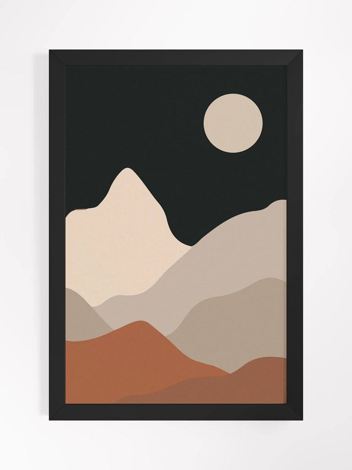Mountain Majesty Framed Poster product image (1)