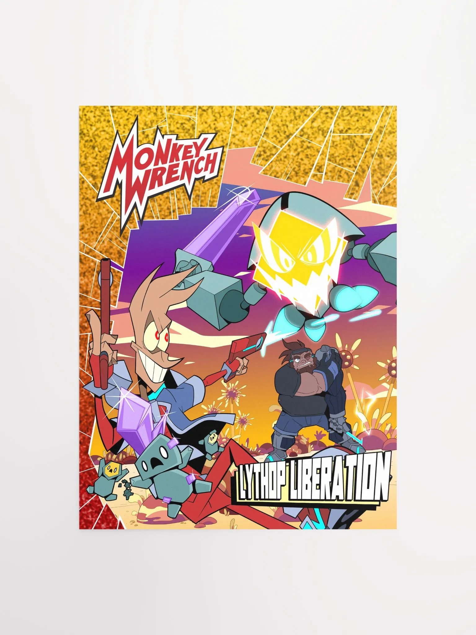 Monkey Wrench - Lythop Liberation Poster product image (1)