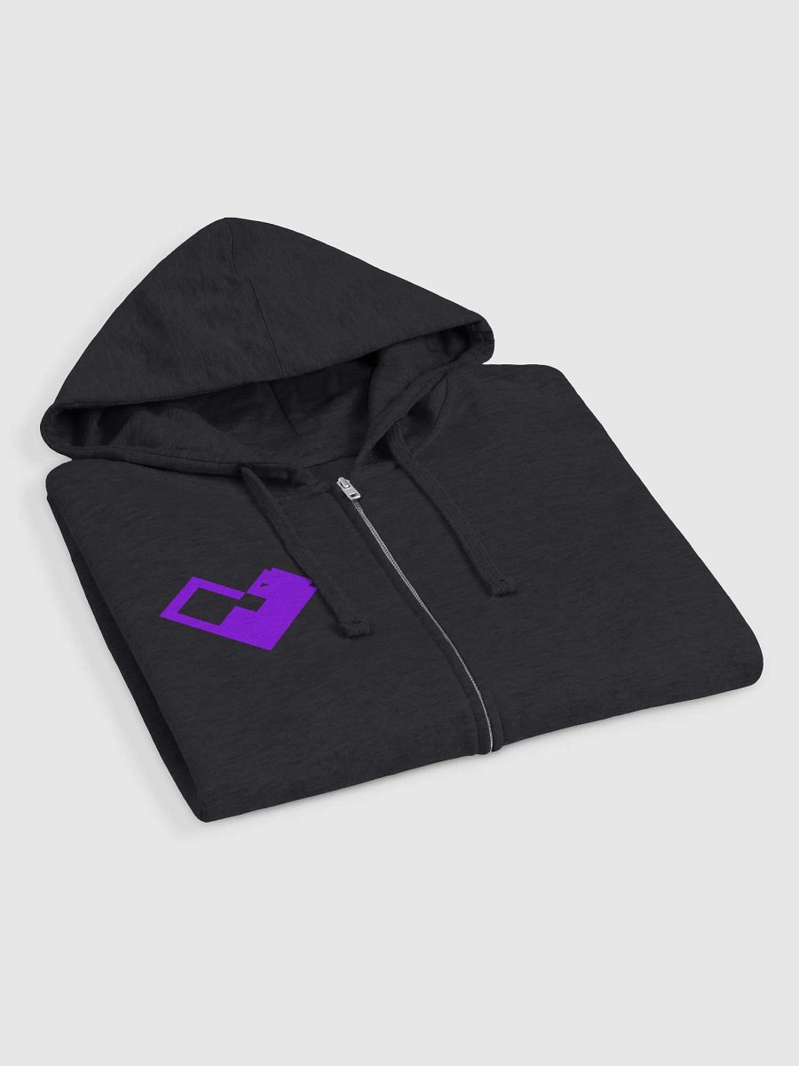 Felis Logo Purple Zip Up Hoodie product image (4)