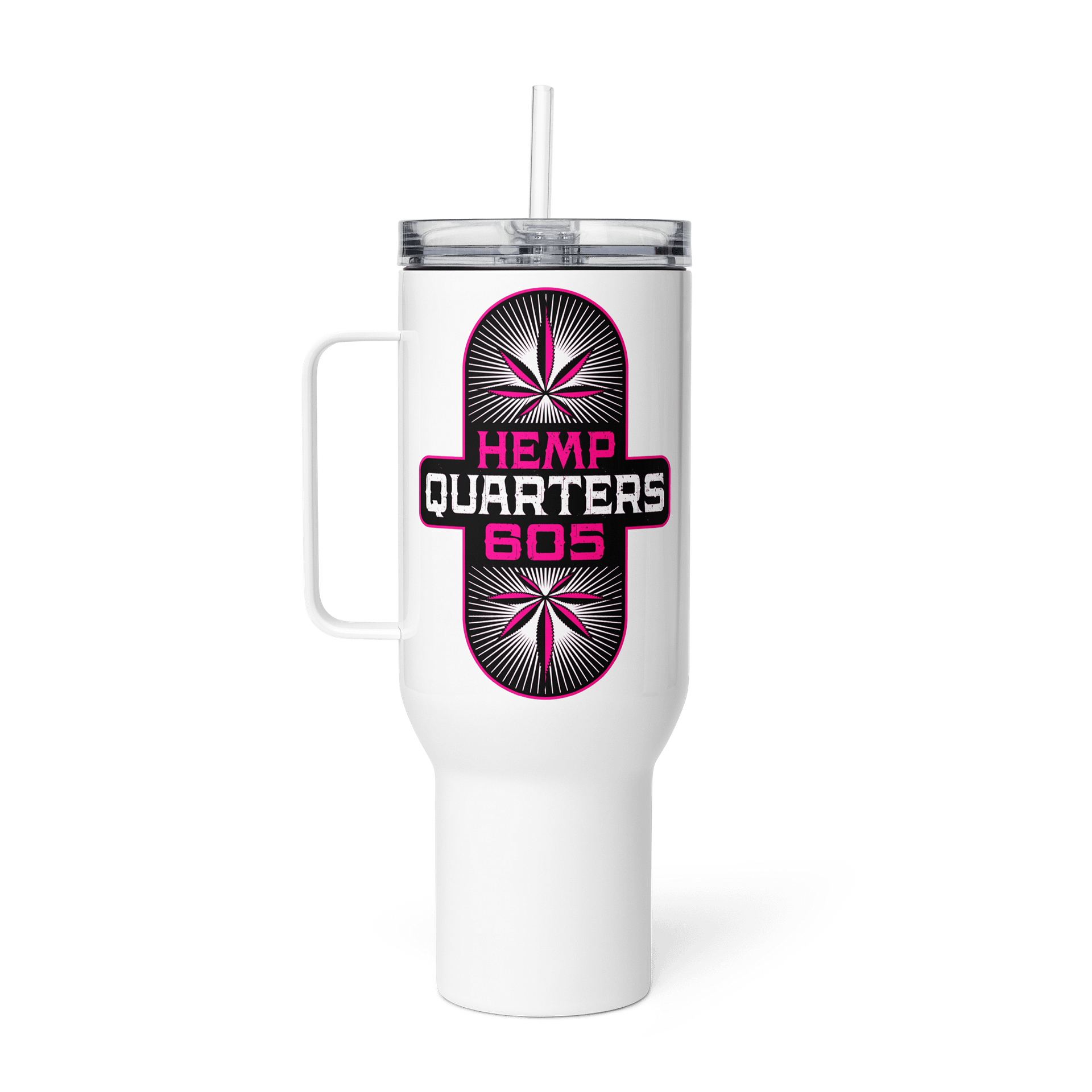 HempQuarters Pink 40oz Stainless Travel Mug product image (2)