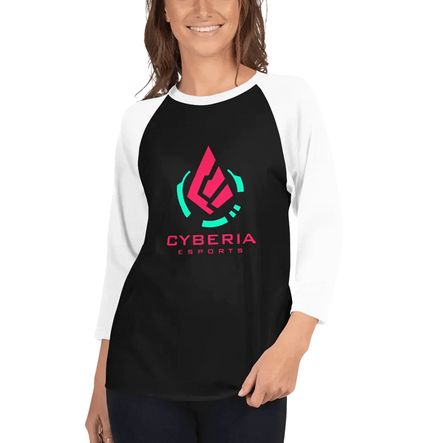 Cyberia Fine Jersey Raglan Tee product image (4)