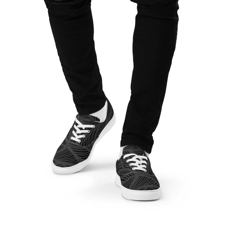 Flowing Leaves Men's Canvas Shoes product image (11)