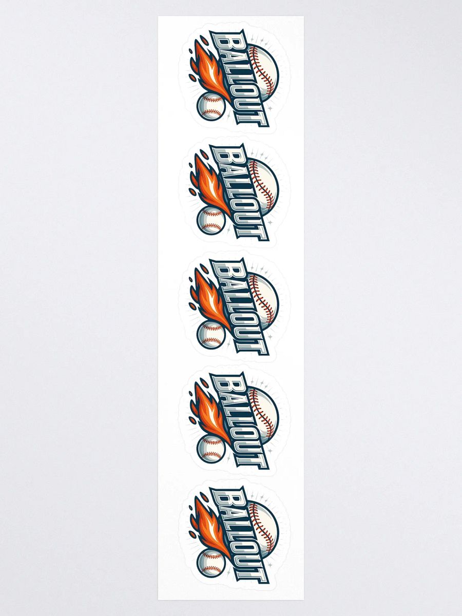 BallOut Kiss Cut Stickers (Set of 5) product image (3)