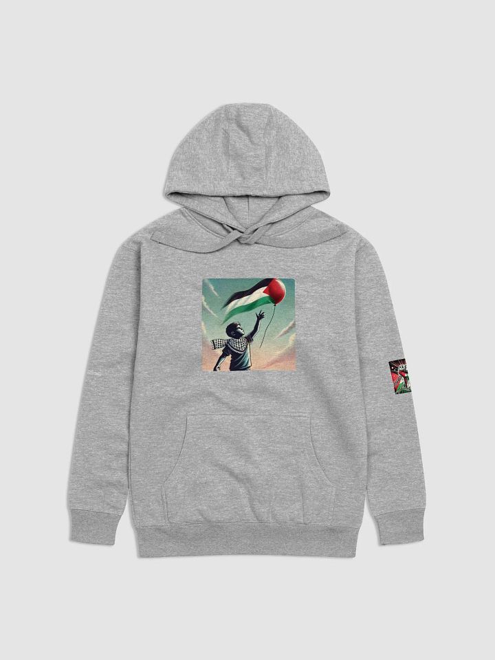 Cotton Heritage Unisex Premium Hoodie | AI Design FREE PALESTINA product image (1)