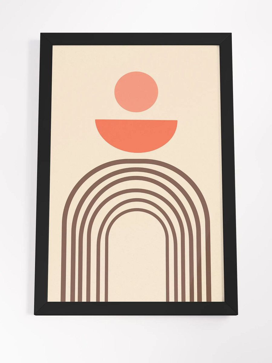 Earthy Elegance Framed Poster product image (23)