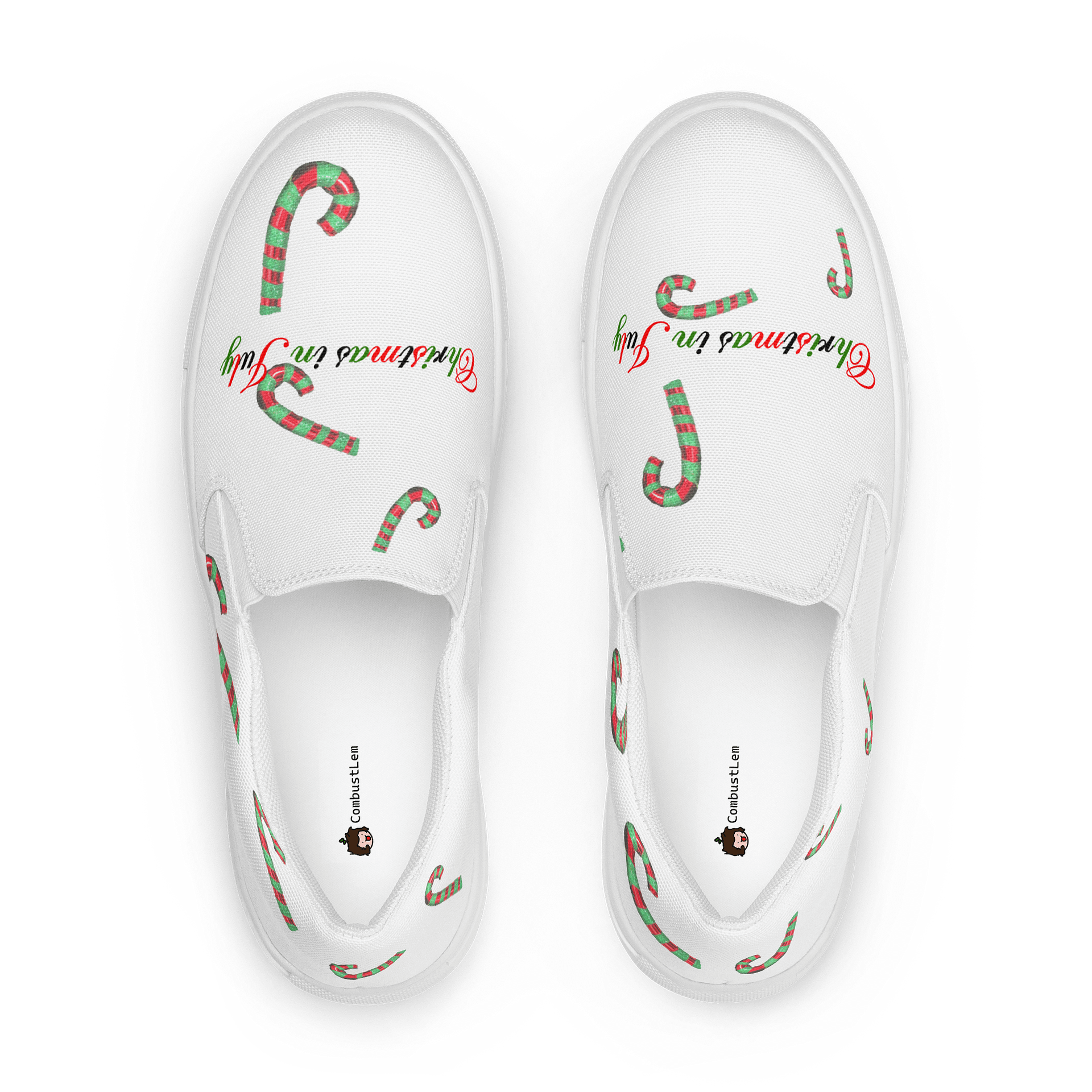 Christmas in July Men's Slip-On Shoes product image (1)