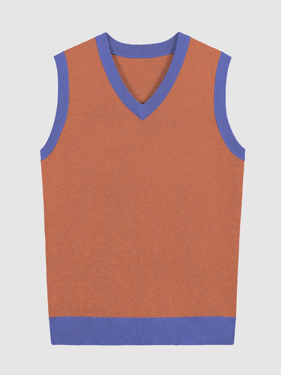 KawaiKitten Contrast V-Neck Vest product image (2)