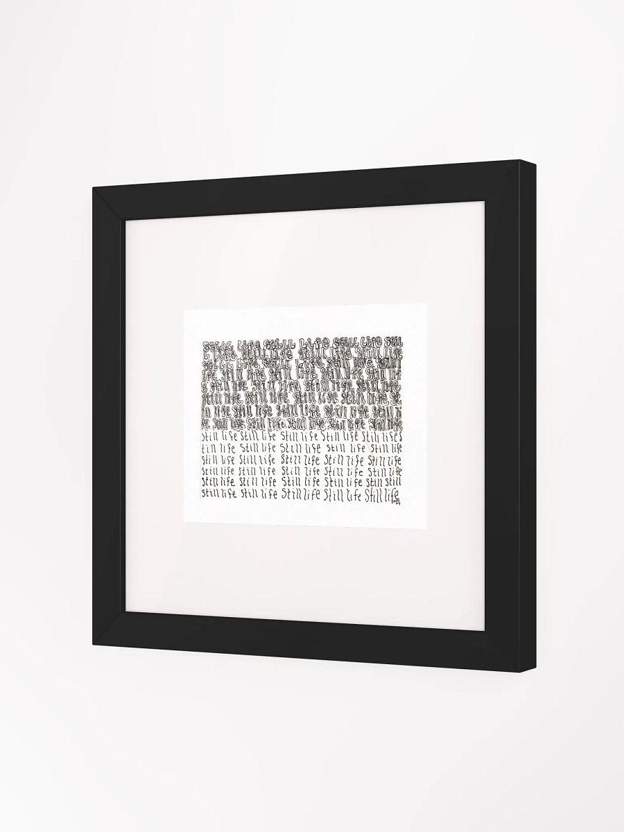 Stillife Panel Card Print Framed product image (18)