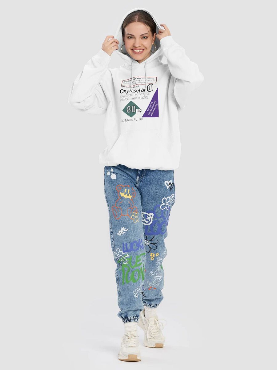 OXYKÖYHÄ VALKOINEN HUPPARI product image (8)
