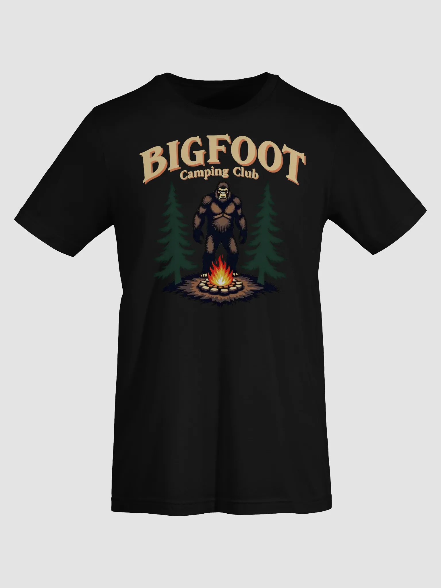 Bigfoot Camping Club Funny Sasquatch Campfire Outdoor Adventure product image (8)