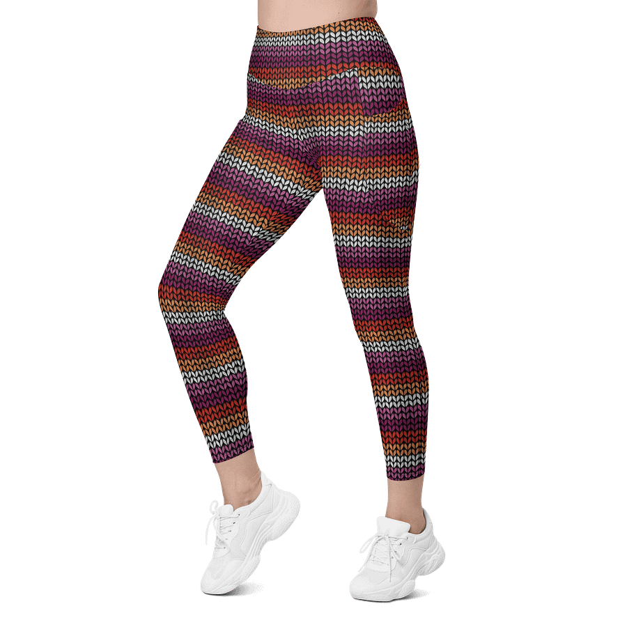 Lesbian Fnit Leggings with Pockets product image (4)