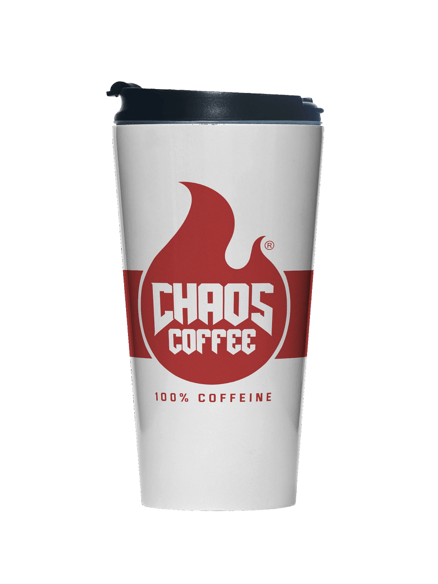 Chaos Coffee Travel Mug product image (1)