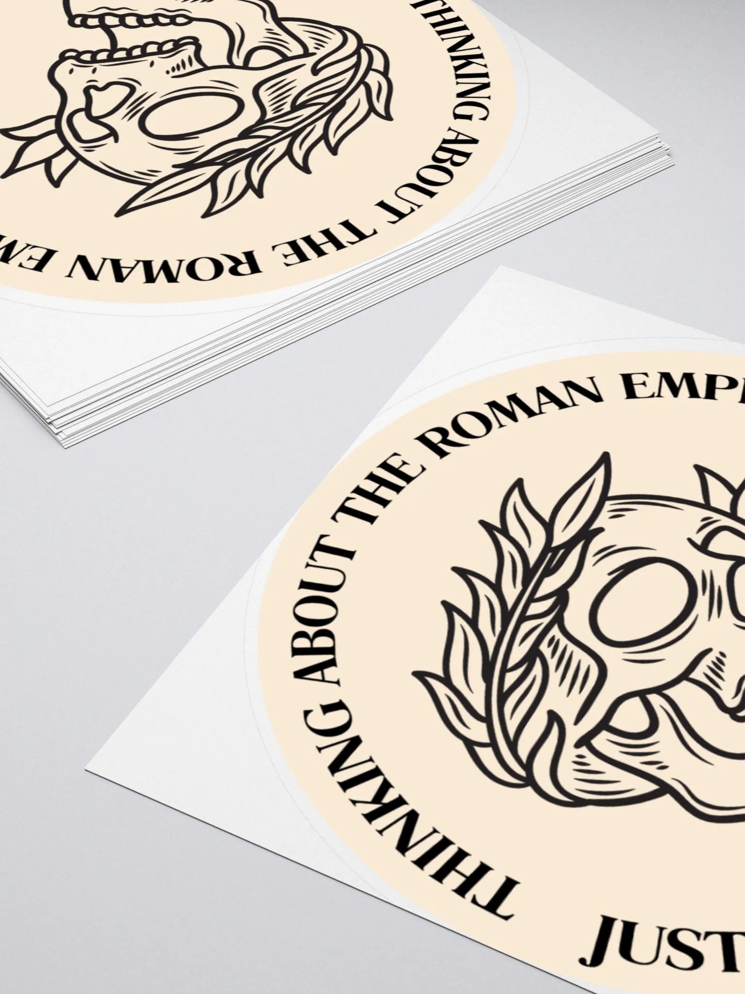 BEIGE STICKER: THINKING ABOUT THE ROMAN EMPIRE product image (4)