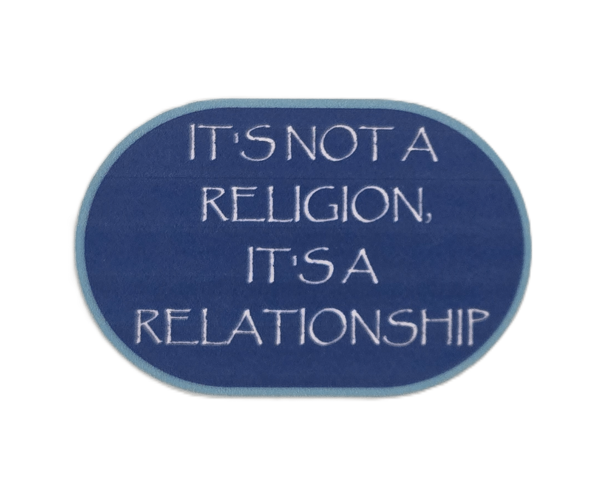 It's Not a Religion Premium Sticker product image (1)