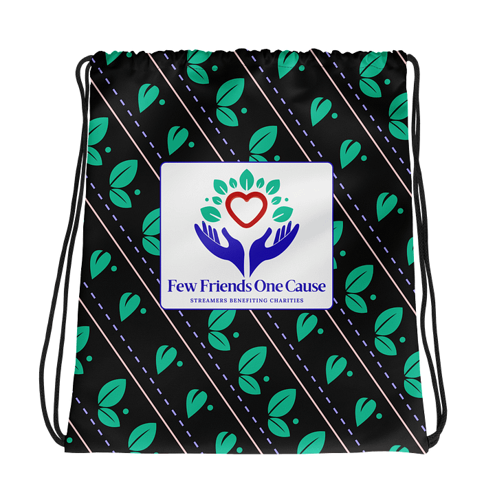 FFOC - Drawstring Bag Dark Mode product image (1)