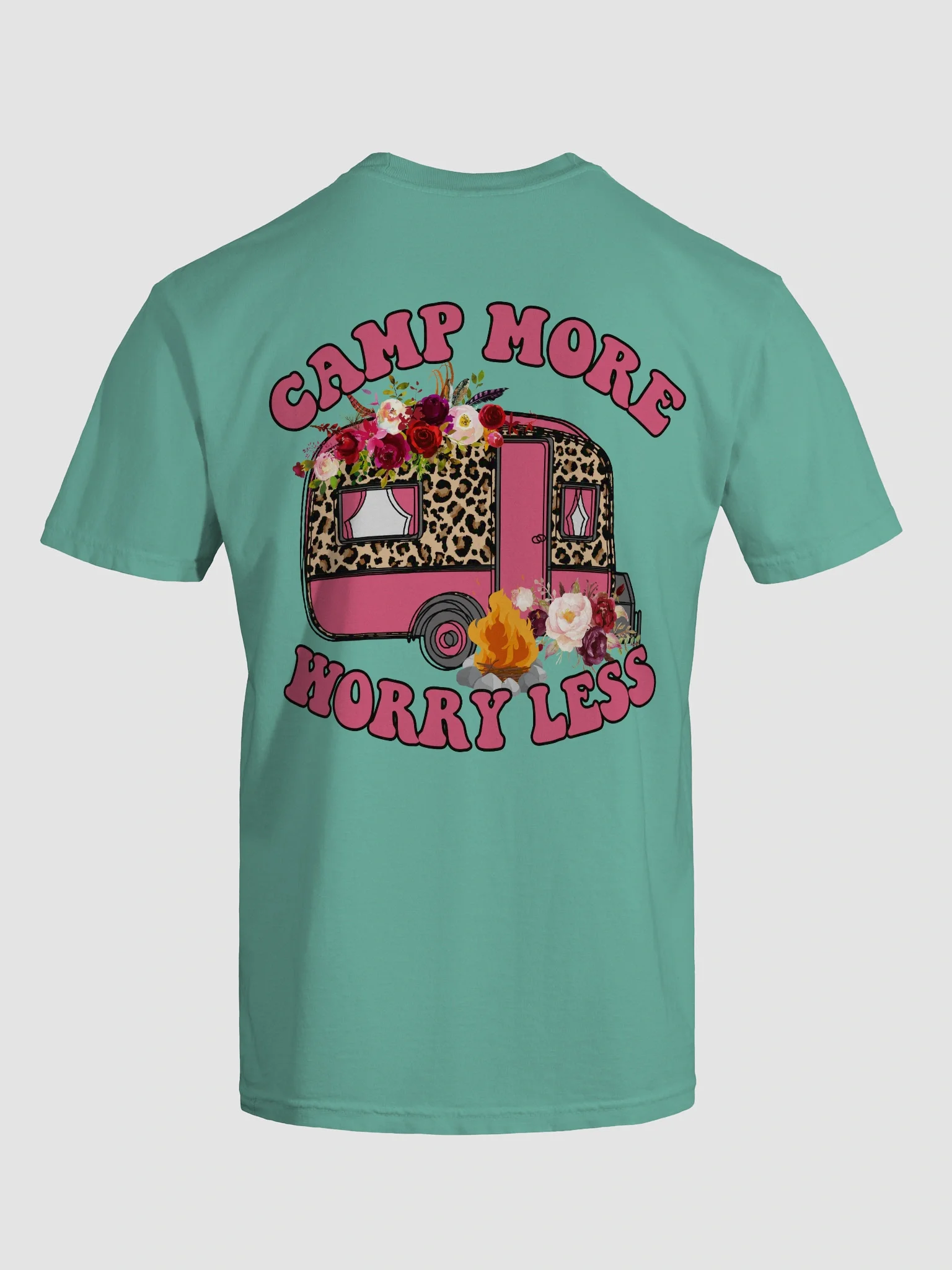 Wanderlust Leopard Caravan T-Shirt product image (52)