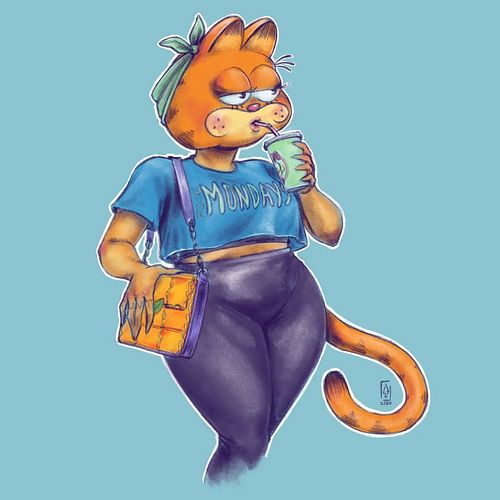 Garf Girl vibes