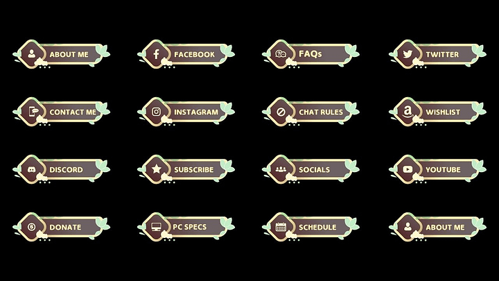 Rustic Nature Twitch Panels product image (2)