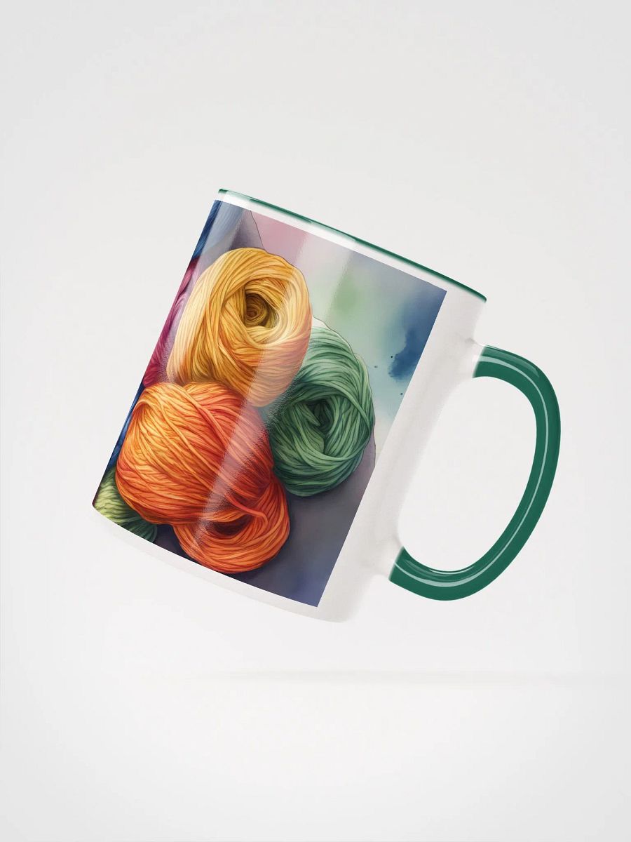 Yarning Good, Ceramic Mug with Color Inside product image (2)