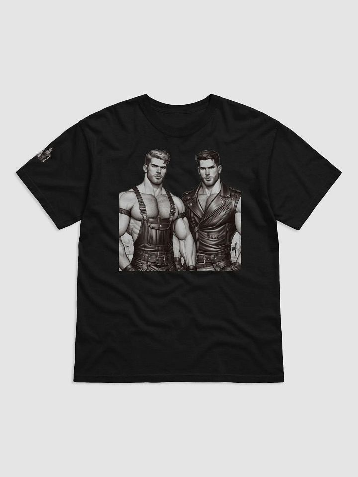 1940s Gay Power Leather Daddy Muscle Bear San Francisco Leder Pride Graphic Design product image (1)
