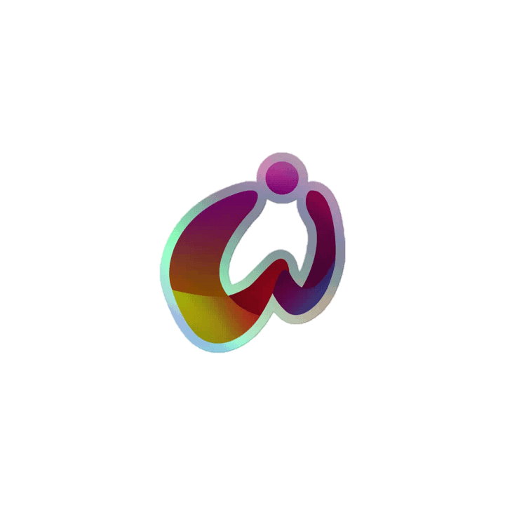 WeeklyHow Holographic Sticker product image (1)