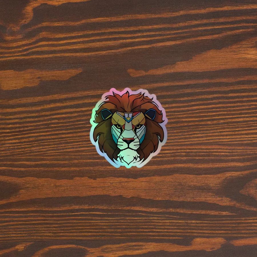 Voltron Lion Holo Sticker product image (5)