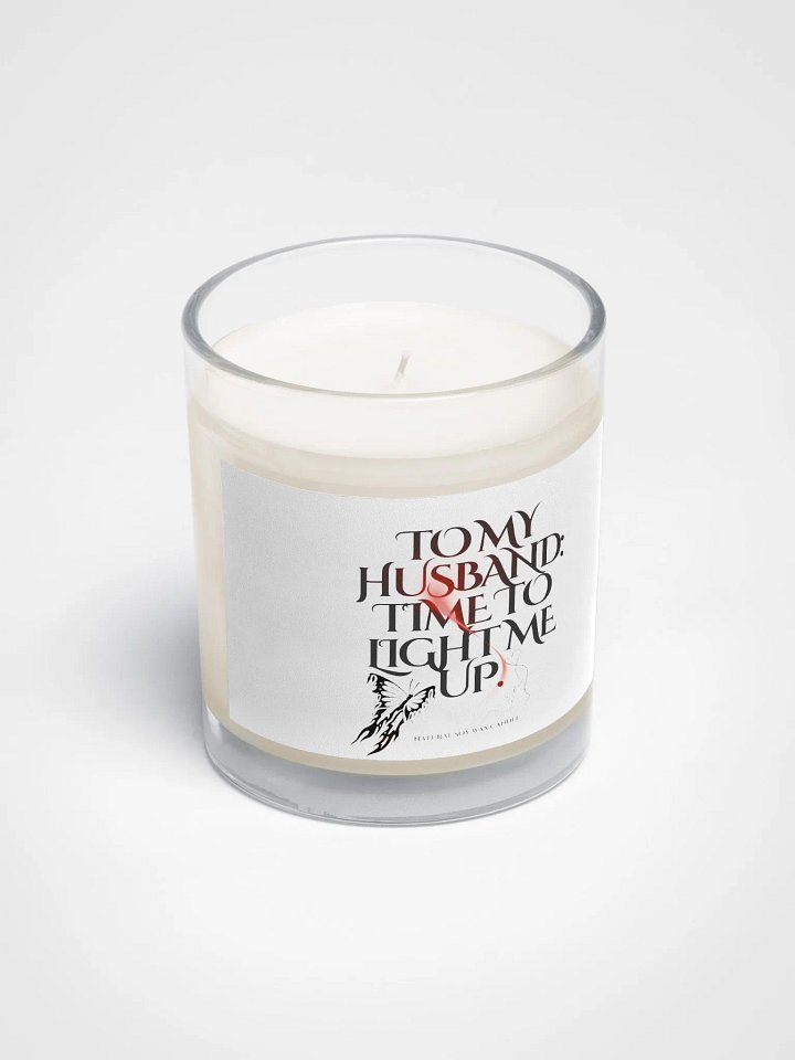 Husband Light Me Up Soy Wax Candle product image (2)