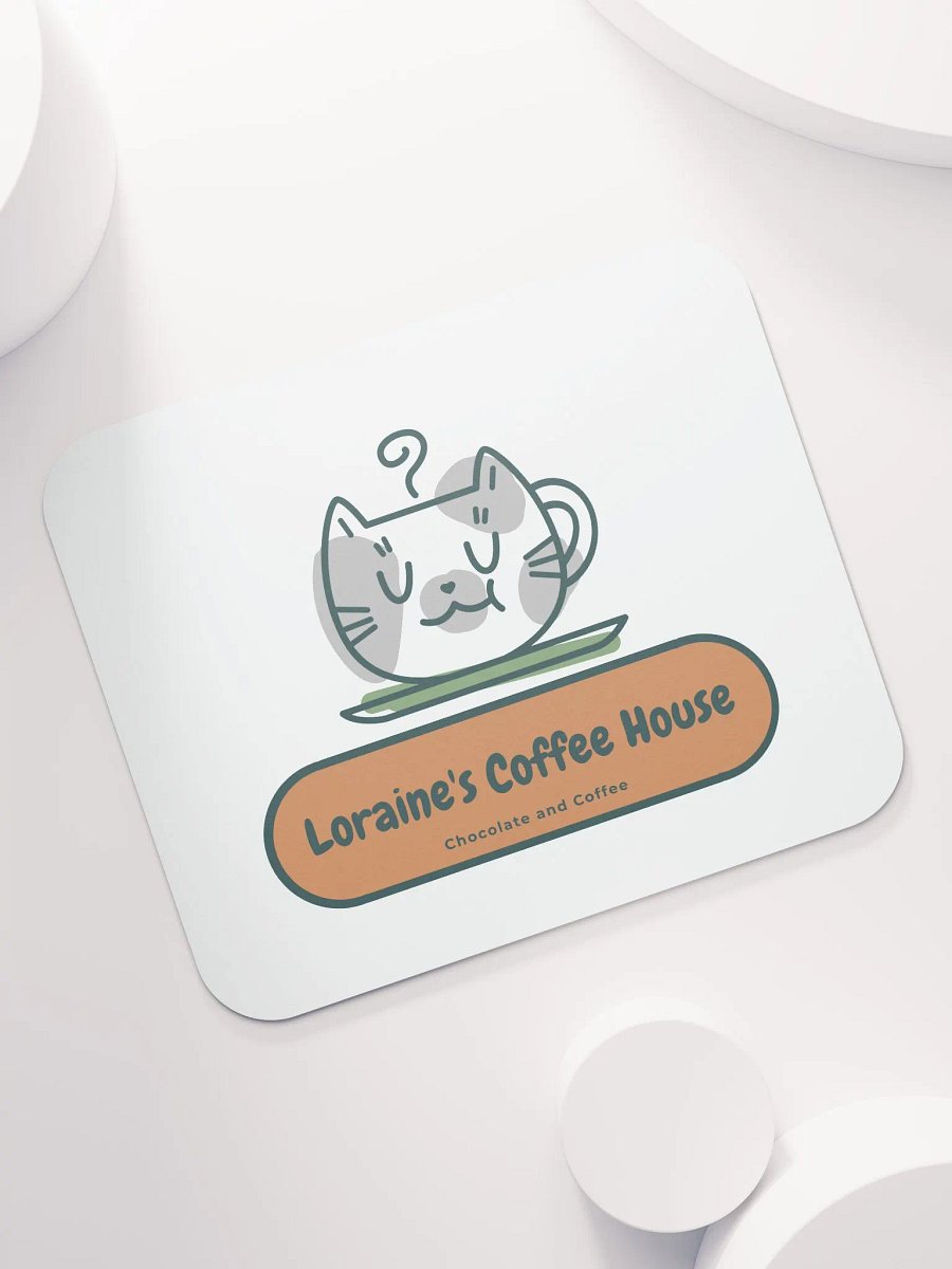 Loraine's Kitty Coffee Mouse Pad product image (7)