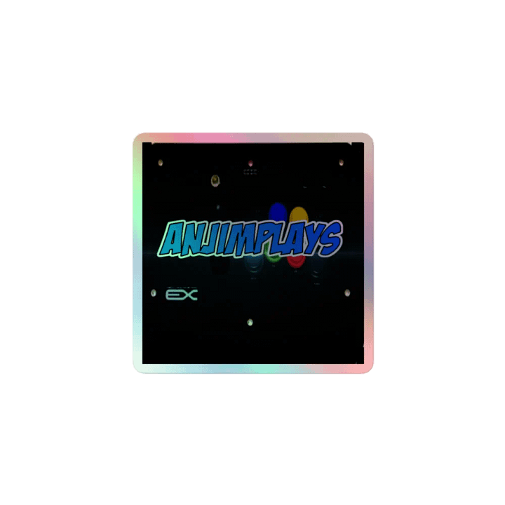 AnjimPlays Holo Sticker product image (1)