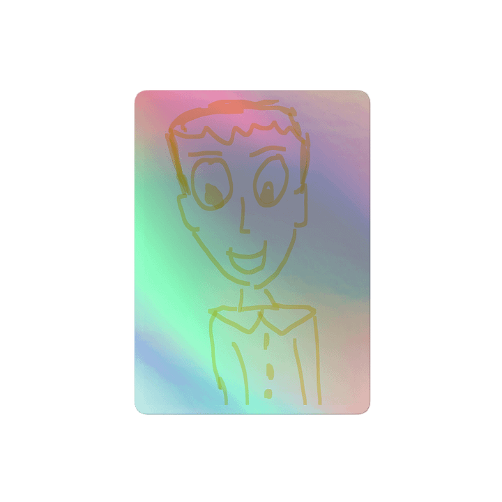 Charming Doodle Holographic Sticker Sheet product image (2)