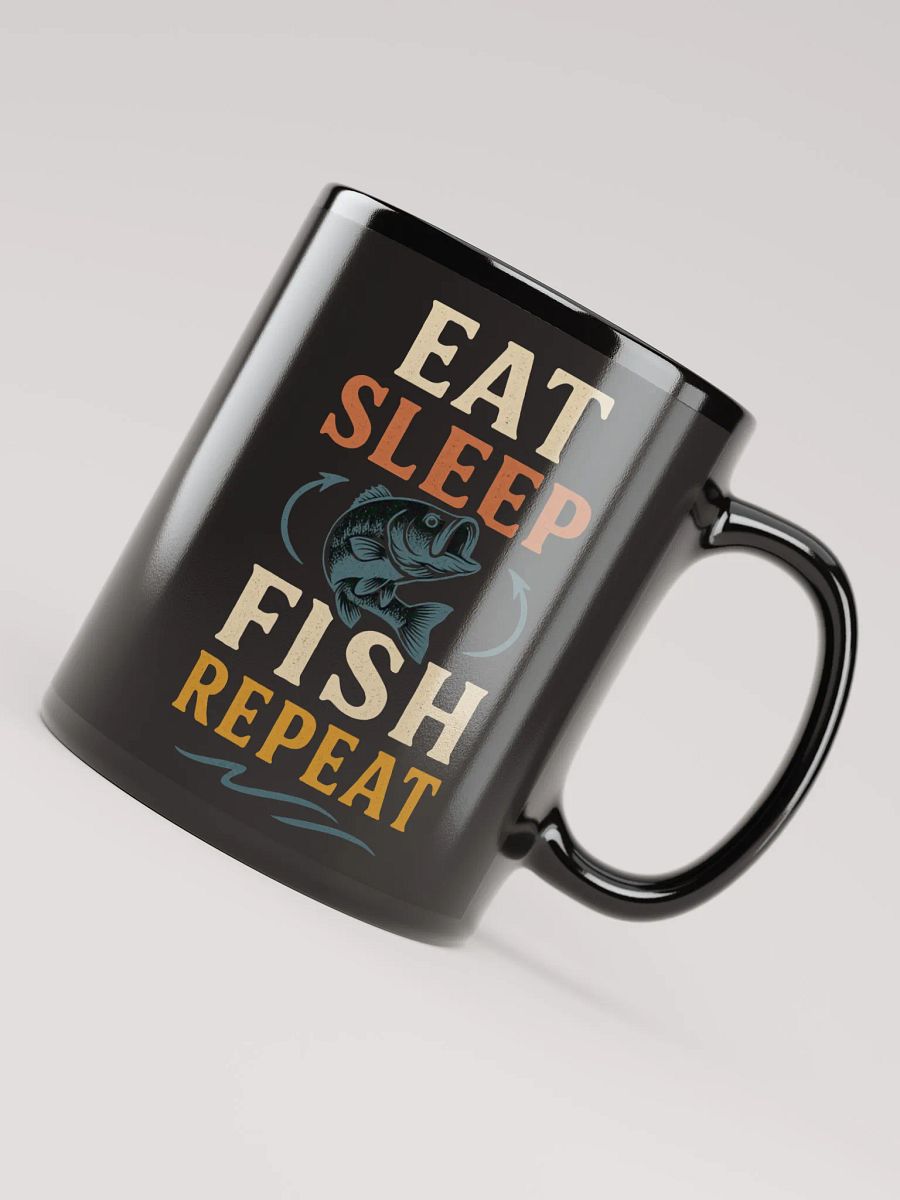 Funny Fishing Mug – Eat Sleep Fish Repeat product image (8)