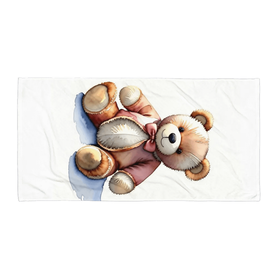 Teddy Tale Sublimated Towel product image (1)