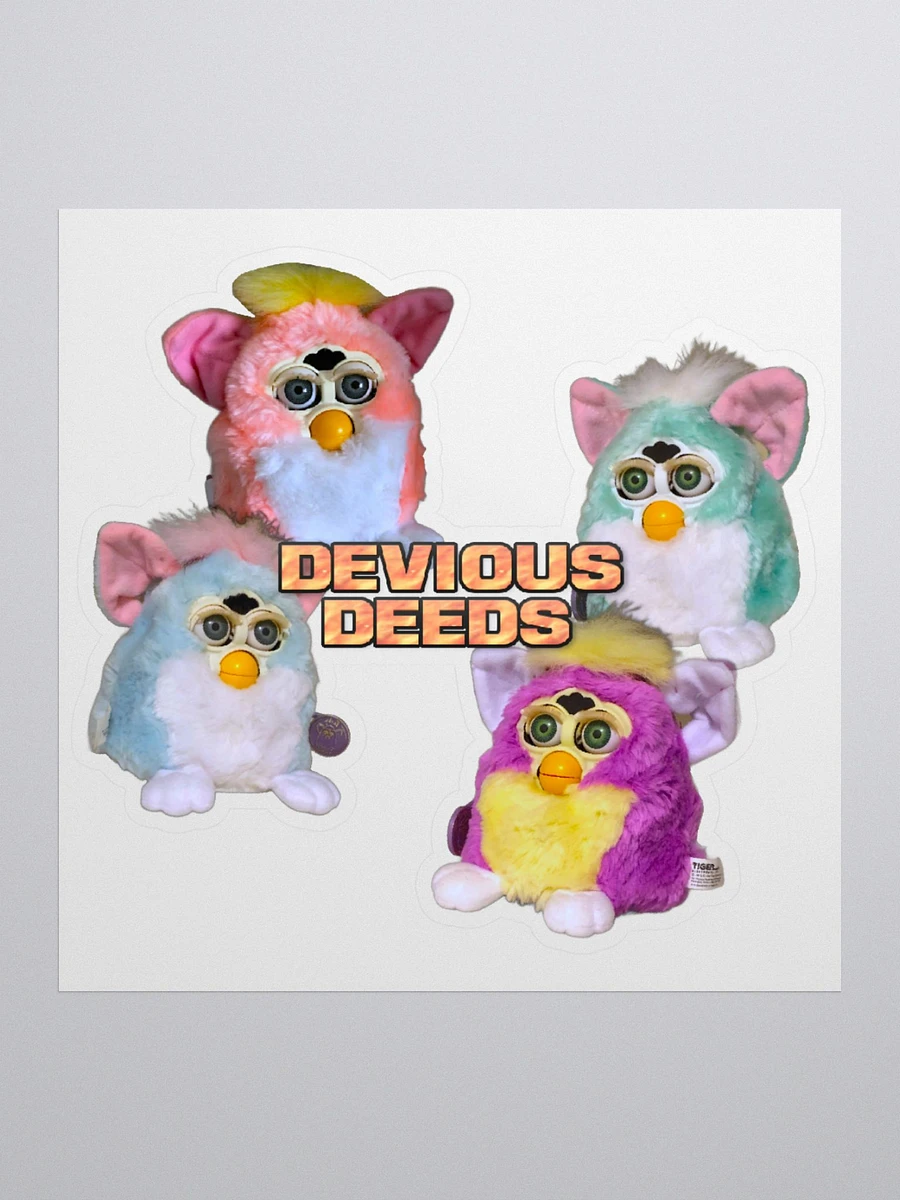 Devious Deeds Sticker product image (1)