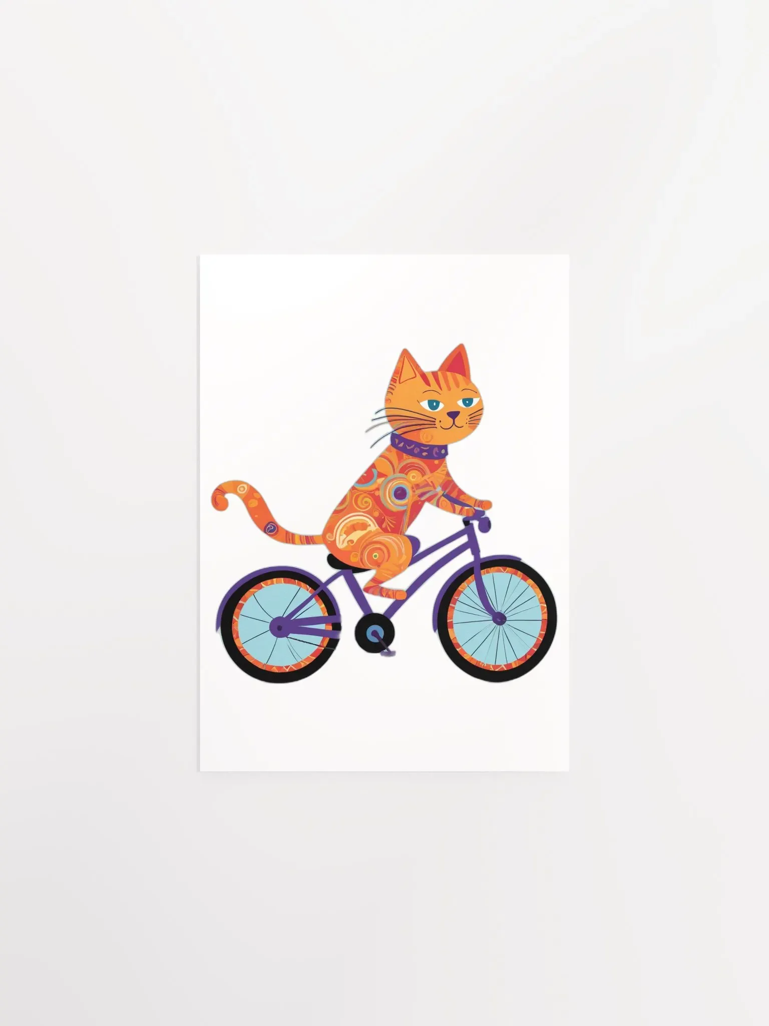 Abstract Cats Riding a bike product image (6)