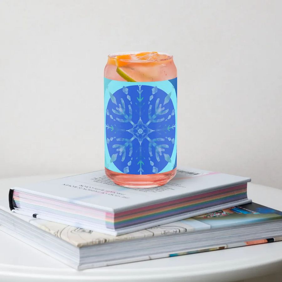 snowflake soda shape cup product image (34)