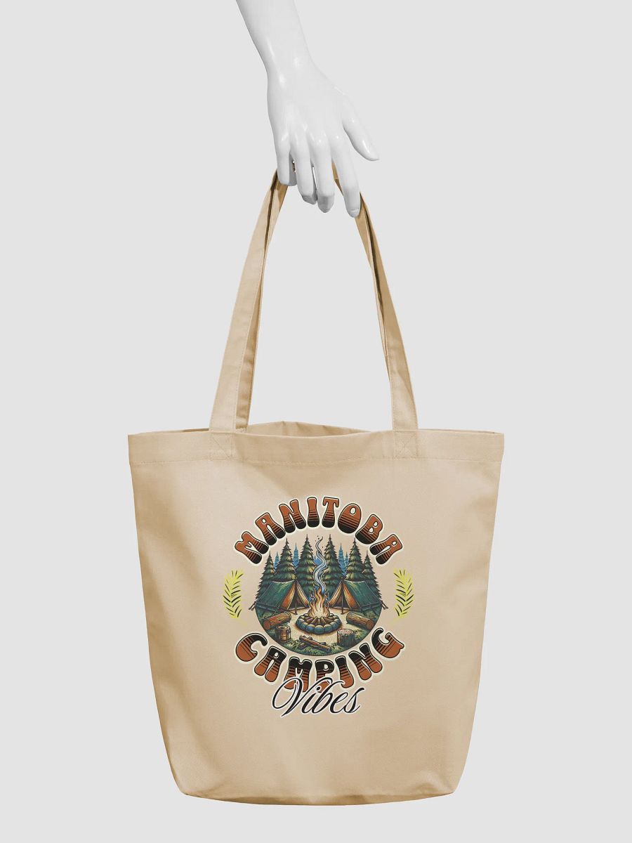 Manitoba Camping Vibes Eco-Friendly Tote Bag product image (6)