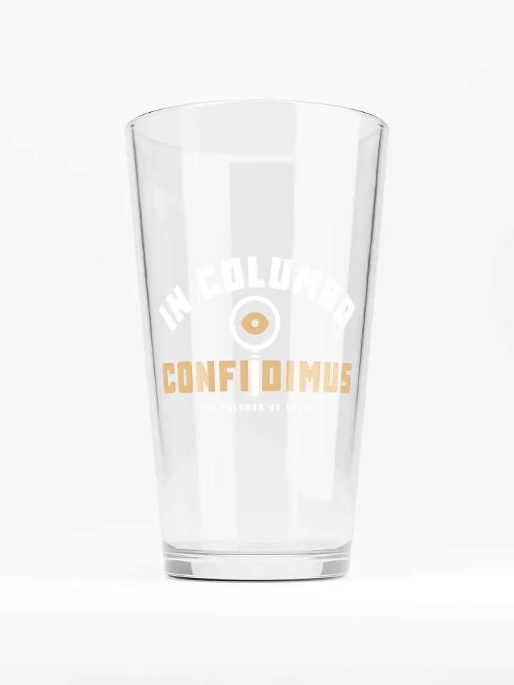 In Columbo Confidimus - Pint Glass product image (1)
