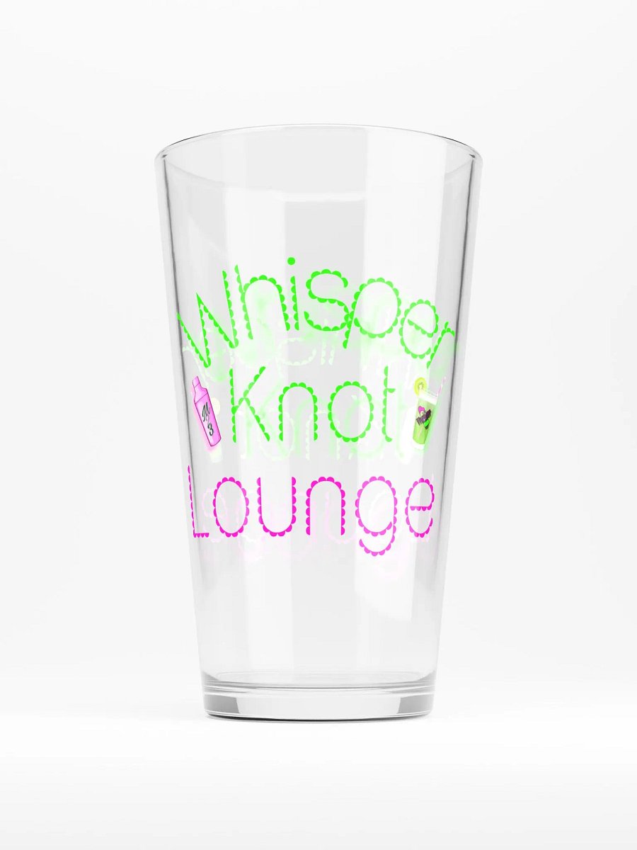 Whisper Knot Lounge Pint Glass (option A) product image (1)