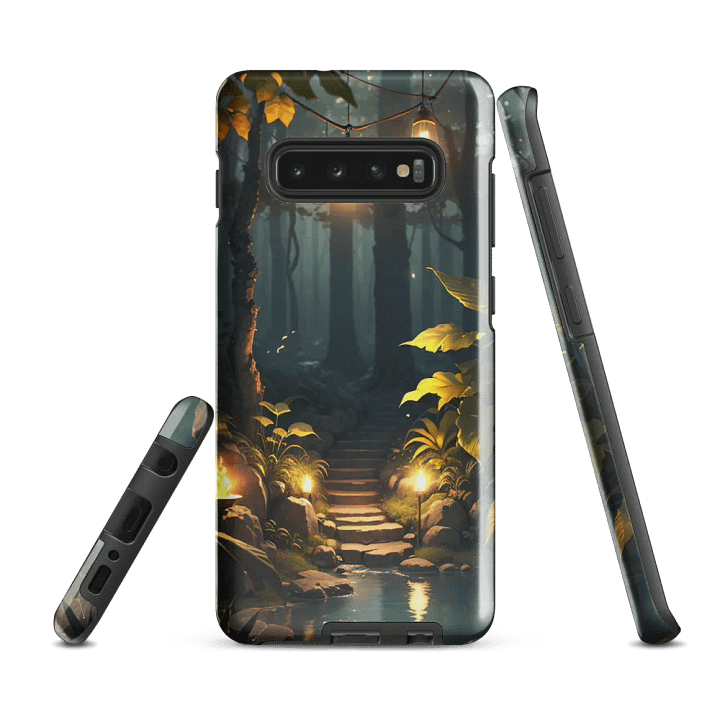 Enchanted Forest Samsung Tough Case – Mystical Pathway Design product image (3)