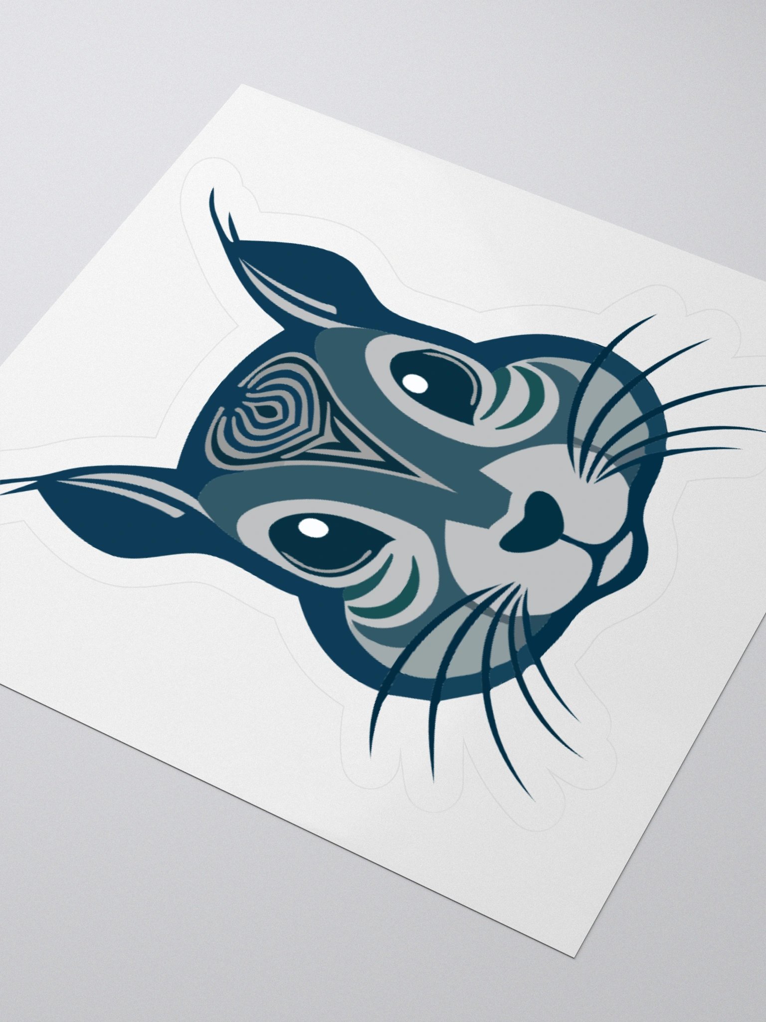 The Psychedelic Squirrel Headshot Sticker product image (12)