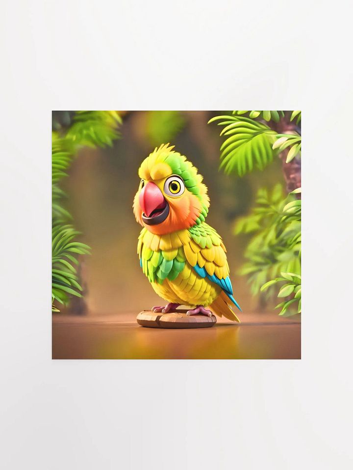 Endangered Species - Mexico - Yellow-headed Parrot Poster product image (1)