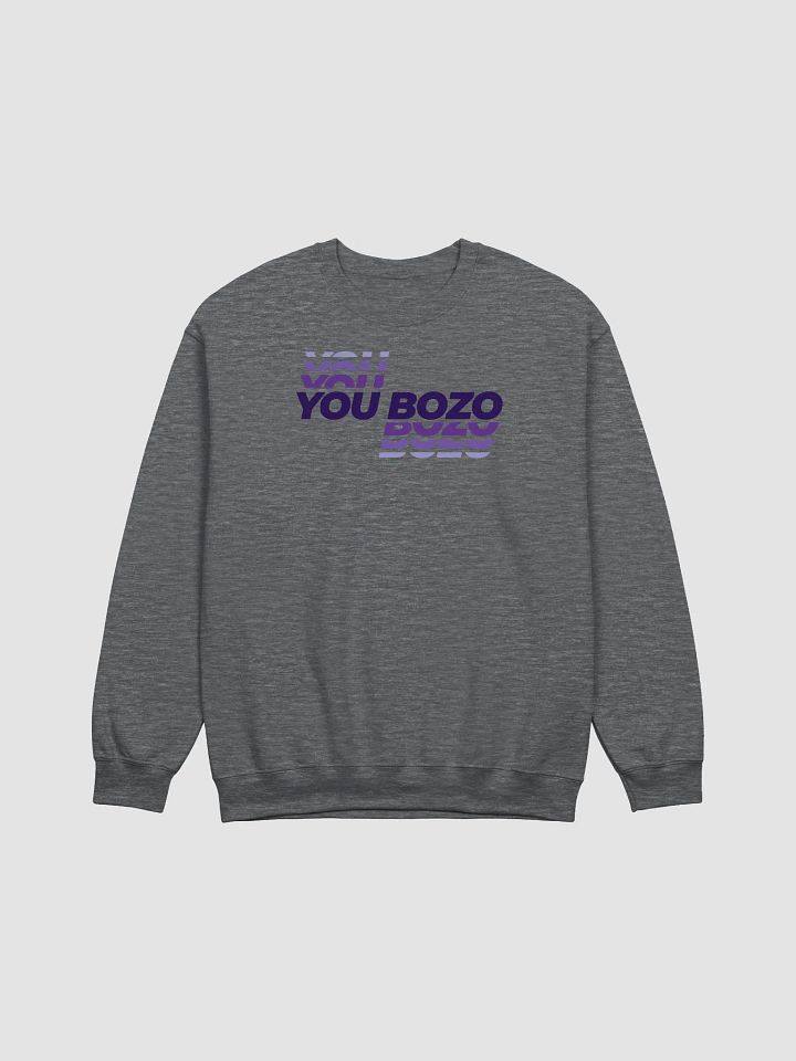 You BOZO Purple crewneck product image (1)