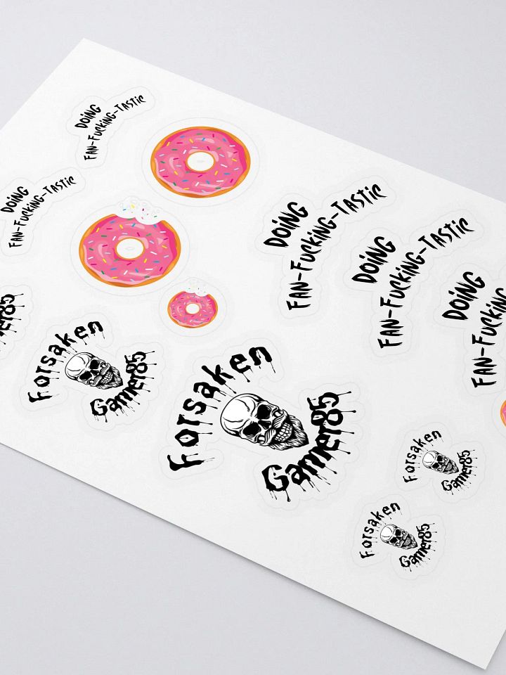 FORSAKEN STICKER SHEET product image (2)