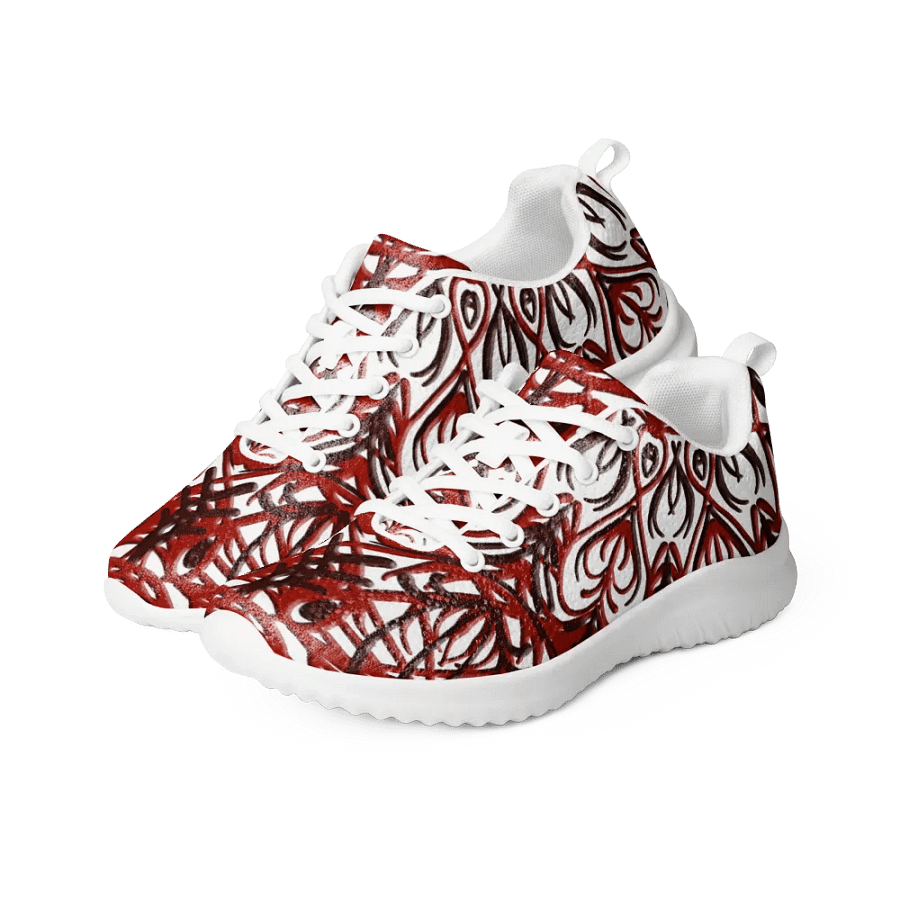 Zenith Red Swirl Men's Sneakers product image (9)