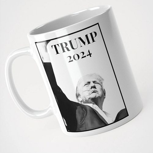 Show your support for Trump this election or simply get yourself a slice of history with this Iconic Mug, comes in 11oz & 15o...