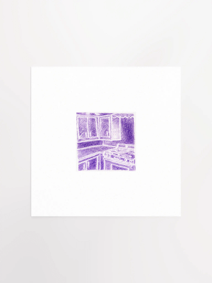Purple Kitchen Print product image (2)