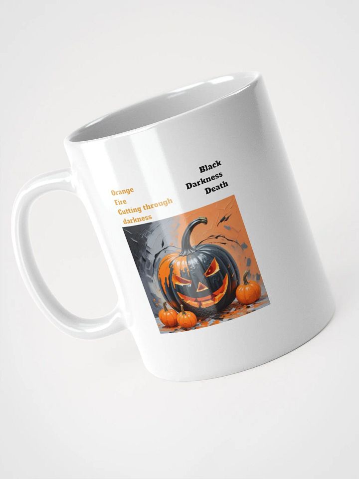 Orange Black Pumpkin Patch Mug product image (1)