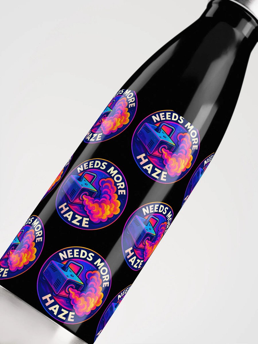 Theatrically Jerry: Needs More Haze Stainless Steel Water Bottle product image (5)