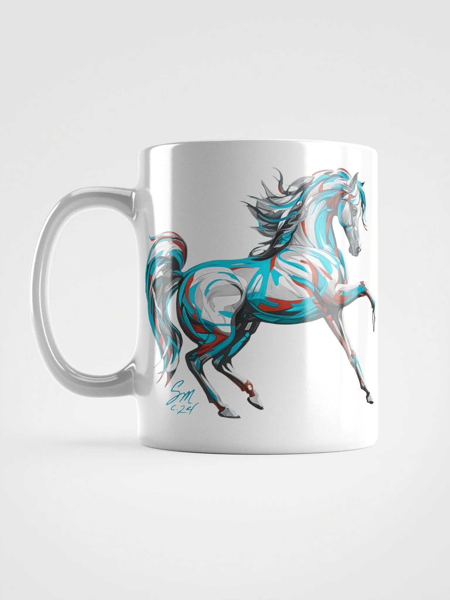 Dancing Arabian White Mug product image (6)