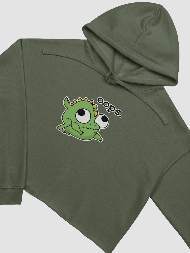 Dino Derp Crop Hoodie product image (1)